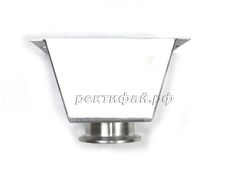 Нижний бункер для мельницы "Rectify" кламп 2"