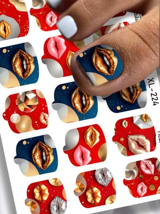 ПЛЕНКИ ДЛЯ НОГТЕЙ 9,5*13,5 СМ XL-224