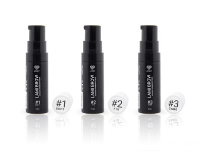 Lovely Состав №1 для ламинирования бровей "Soft" для  тонкого и среднего волоса 5 мл