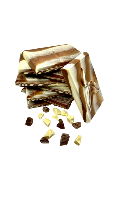 Бело-молочный шоколад (зебра)