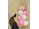 Шар (22&#039;&#039;/56 см) Фигура, Котенок Принцесса, Розовый, 1 шт.
