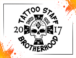 тату педали Staff Brotherhood