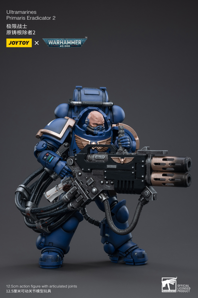 Примарис Эрадикатор Ультрамаринов (Warhammer 40k) - КОЛЛЕКЦИОННАЯ ФИГУРКА 1/18 Ultramarines Primaris Eradicator2 (JT3532) - JOYTOY