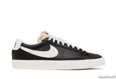 Nike Blazer Low 77 Vintage Black/White Мужские (41-45)