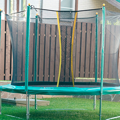 Батут Hasttings Classic Green с сеткой (2,44 м)