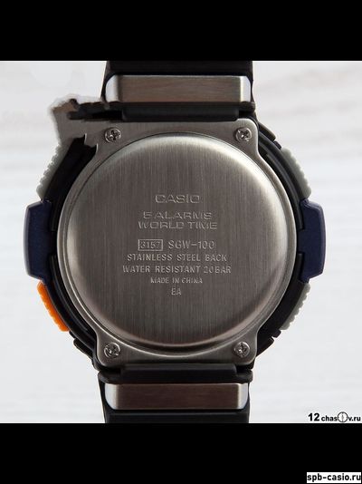 Часы Casio SGW-100-2B