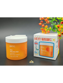 BRTC Мультивитаминные пилинг пэды с центеллой и PHA-кислотами 80шт.