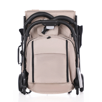 Коляска прогулочная Nuovita Fiato Beige, Nero/Бежевый, Черный
