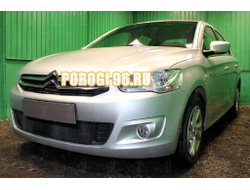 Защита радиатора Citroen C-Elysee 2013- black