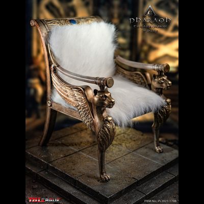 Фараон Тутанхамон в белом  - Коллекционная ФИГУРКА 1/6 Pharaoh Tutankhamun WHITE (PL2021-178B) - TBLeague