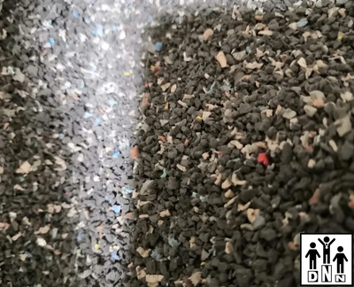 Набивка для боксёрского мешка - Резиновая крошка за упаковку ( 20 кг) DNN