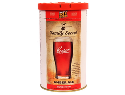Охмеленный солодовый экстракт Coopers Family Secret Amber Ale, 1.7кг