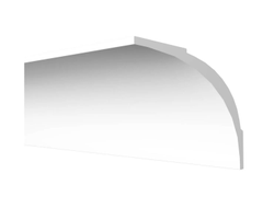 Потолочный плинтус DECOR-DIZAYN DD46, из дюрополимера, под покраску, ударопрочный