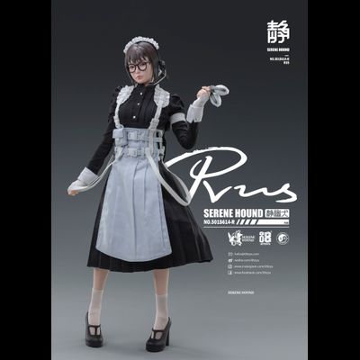Боевая горничная Rus из отряда "CerBeRus" - КОЛЛЕКЦИОННАЯ ФИГУРКА 1/6 Be Serene Hound Troop (501S614-R) - I8 Toys