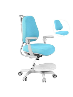 Детское эргономичное кресло Cubby Paeonia Blue с подлокотниками