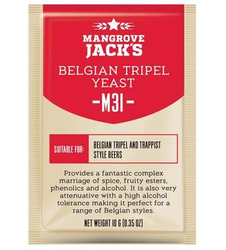 Дрожжи "Mangrove Jacks" Belgian Tripel M31, 10 гр.