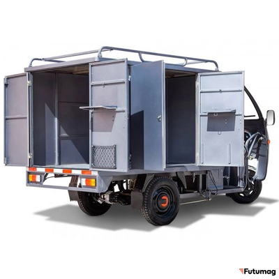 Электротрицикл Rutrike КАРГО 1800 60V1000W серый
