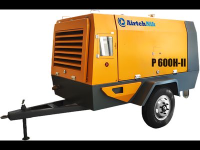 Дизельный винтовой двухступенчатый компрессор P 600H-II (17 бар)