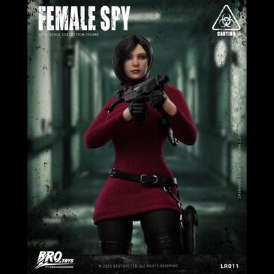 ПРЕДЗАКАЗ - Ада Вонг (Resident Evil 4 Remake) - Коллекционная фигурка 1/12 SCALE Female Spy with Movable Eyes (LR011) - BROTOYS ?ЦЕНА: 13900 РУБ.?