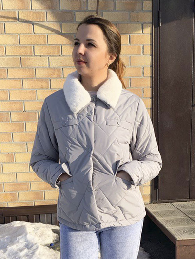 Куртка 1697 серый