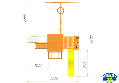 Детская игровая площадка "Мадрид"