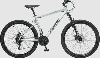 Велосипед FU628/ 21ск 27.5" серебряный рама 19"