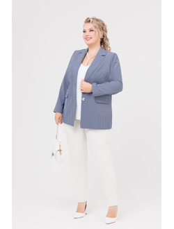 Жакет 172537 синий 50-66р