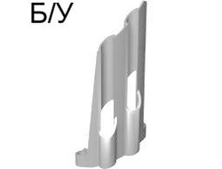 ! Б/У - Technic, Panel Fairing # 4 Large Long, Large Holes, Side B, White (32189 / 4125364) - Б/У