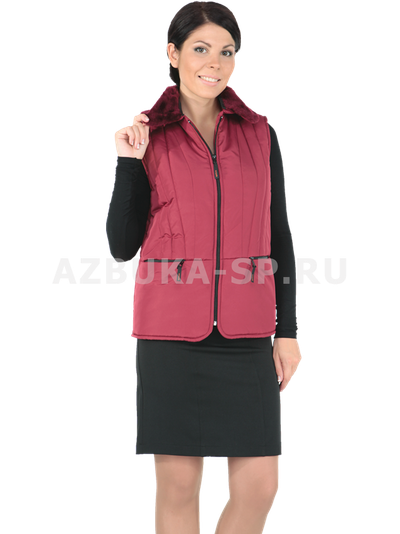 Жилет ВИШНЯ
