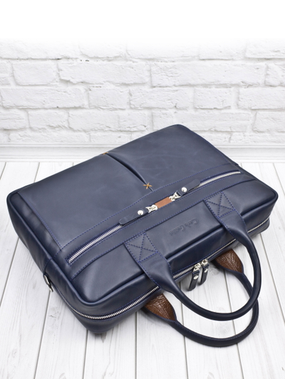 Сумка для ноутбука Montebello dark blue (арт. 1033-19)