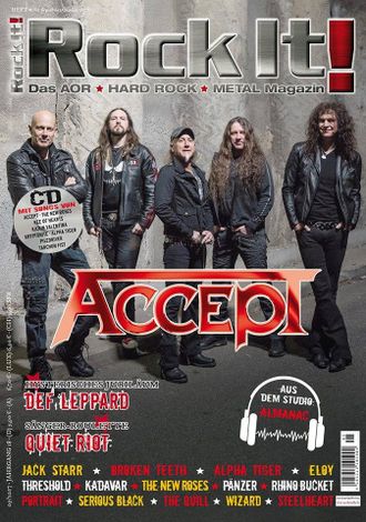 Rock It Magazine № 101 October 2017 Accept Cover Иностранные музыкальные журналы, Intpressshop