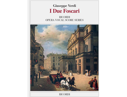 Verdi, Giuseppe I due foscari Klavierauszug (it)