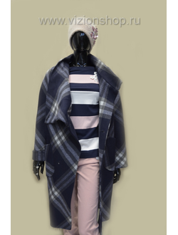Пальто в клетку весна Арти Мода 107 купить в Москве
