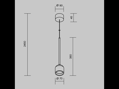Подвесной светильник Apex, O491PL-L6B3K
