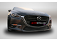 Premium защита радиатора для Mazda 3 (2016-2018)