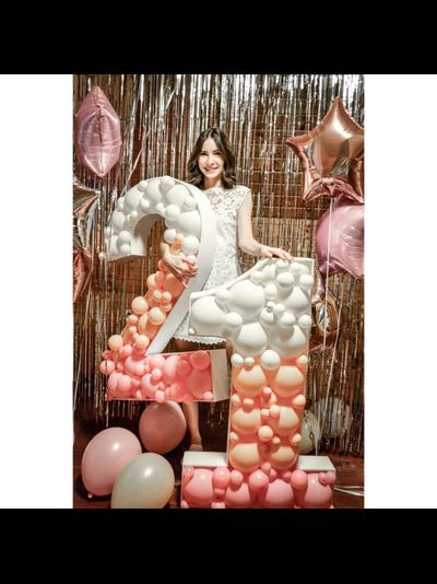 цифра в стиле "аэромозаика" (любая)