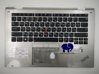 Топкейс и клавиатура с подсветкой для ноутбука Lenovo ThinkPad X1 Yoga 2nd Gen
