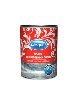 Эмаль для бетонных полов Расцвет 0.9 кг