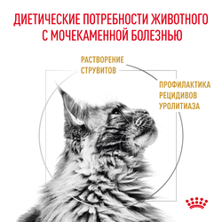 Royal Canin (Роял Канин) Urinary S/O Сухой корм для кошек при мочекаменной болезни, 350 г