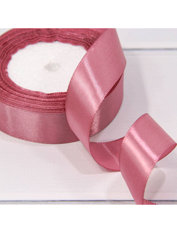 Лента атласная 25мм (127, лиловая), 22,9м