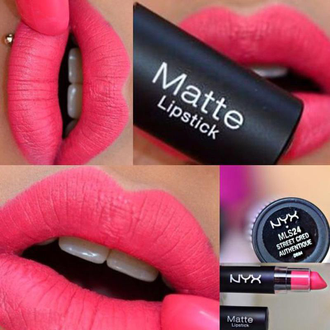 Матовая помада NYX Matte 24 Street cred