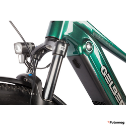 Электровелосипед Gelbert Alcor зеленый