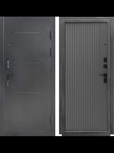 Входная дверь Монблан с панелью графит