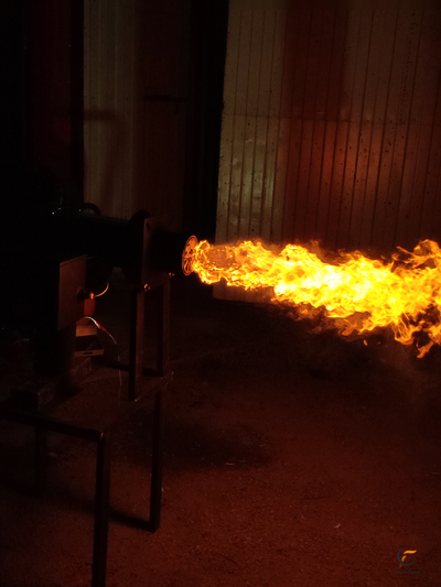 Горелка на отработанном масле ПЛАМЯ