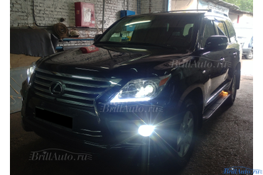 Рестайлинг Lexus LX 570 из 2008 в 2015
