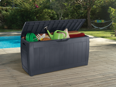 Сундук Голливуд 270л., графит