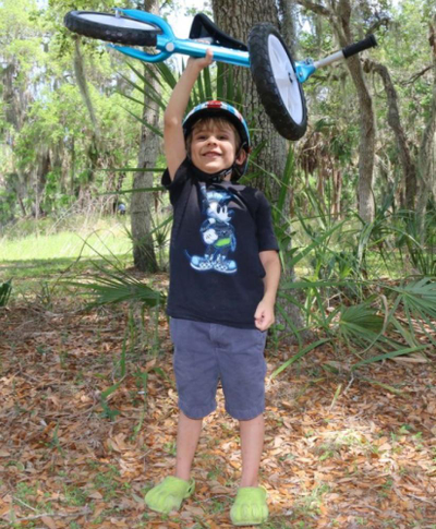 CRUZEE ULTRALITE BALANCE BIKE BLUE