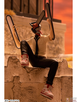 Фигурка Человек-бензопила (Chainsaw Man Premium Chokonose Figure)