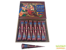 Хна для мехенди в конусах натуральная "КАВЕРИ", производитель Кавери; Mehandi, Kaveri, 1 шт.