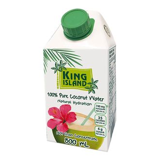Кокосовая вода без сахара, 0,25л (KING ISLAND)
